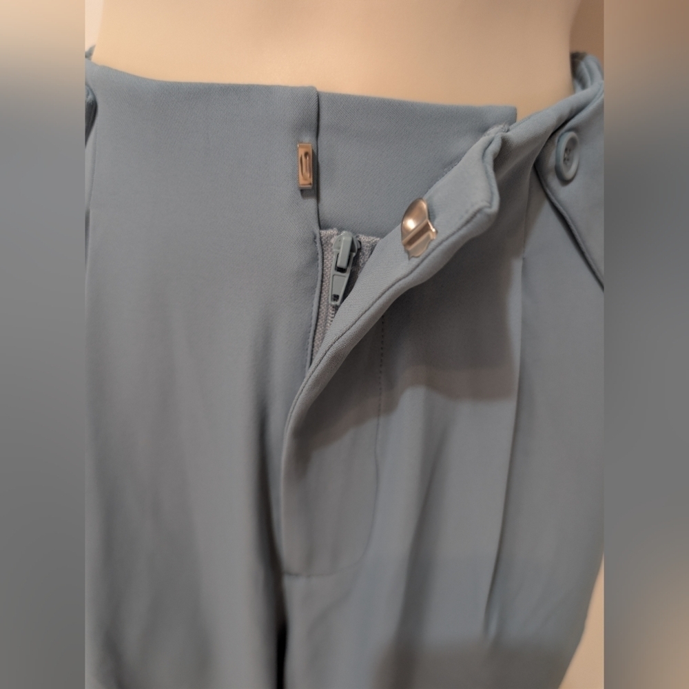 HALARA Women's Light Blue Wide Leg Pants - Picture 4 of 7